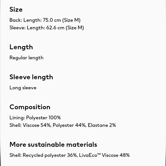 ⚡CLEAROUT SALE⚡🆕️NWT H&M Double-breasted Jacket in 'Gray/Plaid', Size Medium - Picture 13 of 14